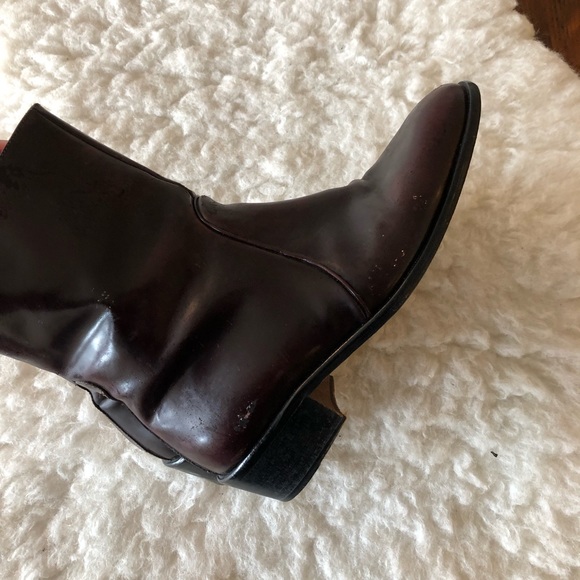 Mario Calugi Brown Leather Boots Size 7.5 - Picture 3 of 8